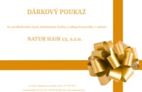 zbozi-vlasy.cz dárkový poukaz na služby, kosmetiku a prodlužování vlasů